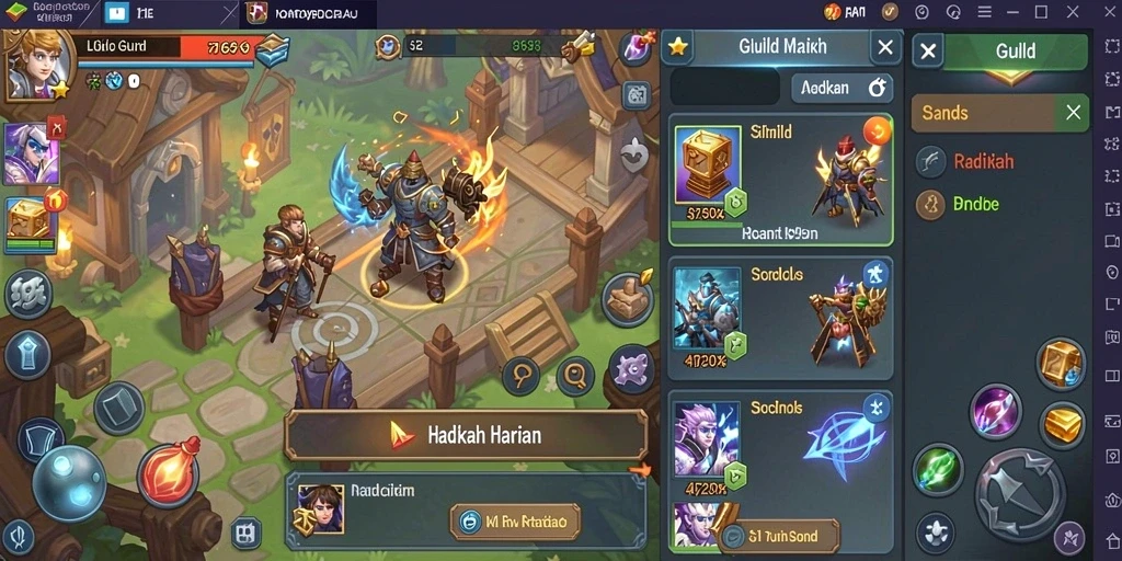 Detail grafis yang memukau dan artistik.