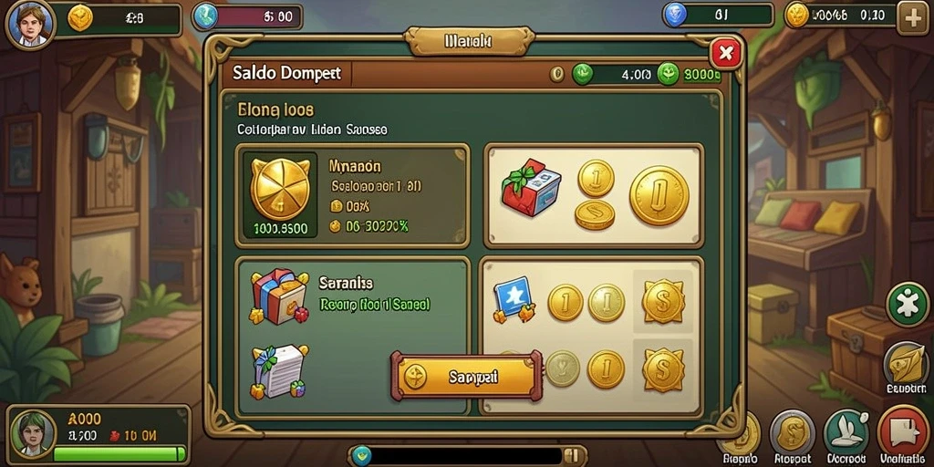 Sistem hadiah yang memotivasi pemain.