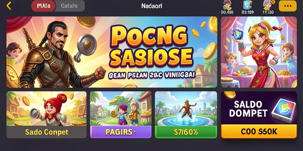 Tantangan seru yang membuat adrenalin meningkat.