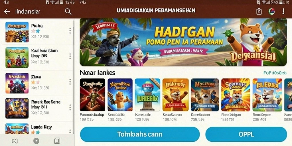 Mode permainan yang menantang dan seru.