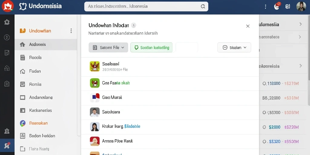 Screenshot menunjukkan tampilan menu karakter yang menarik.