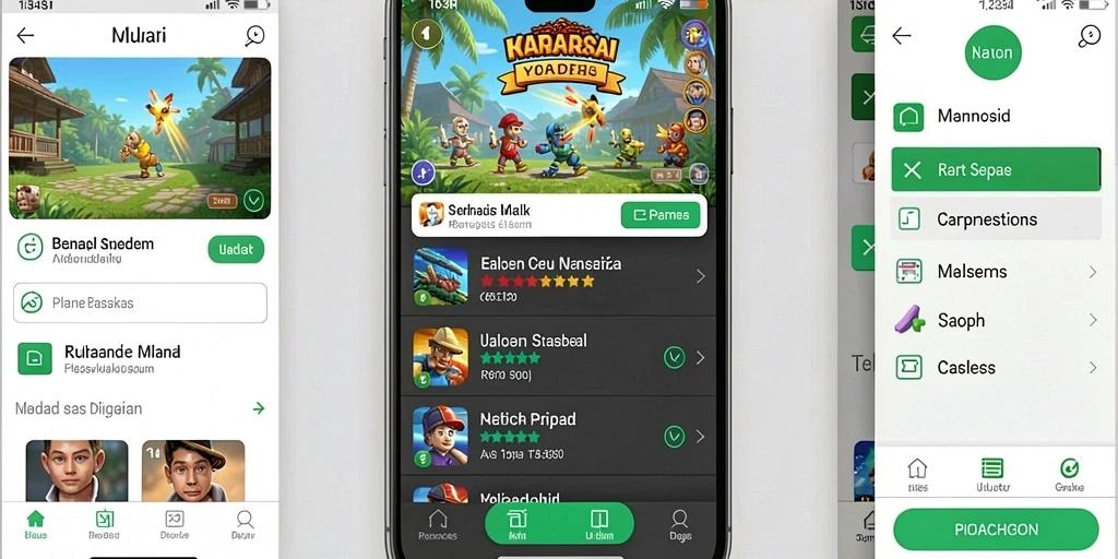 Ilustrasi gameplay yang mendebarkan dalam mode multiplayer.