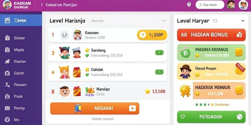 Level menantang yang menguji keterampilan pemain.
