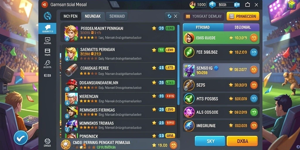 Fitur multiplayer yang memungkinkan bersaing dengan teman.