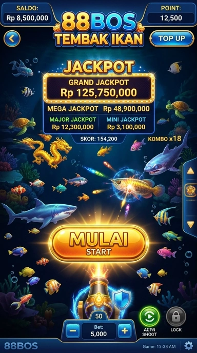 88bos — layar beranda